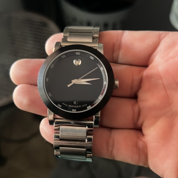 Movado Men's Stainless Steel Watch - Picture 2 of 5